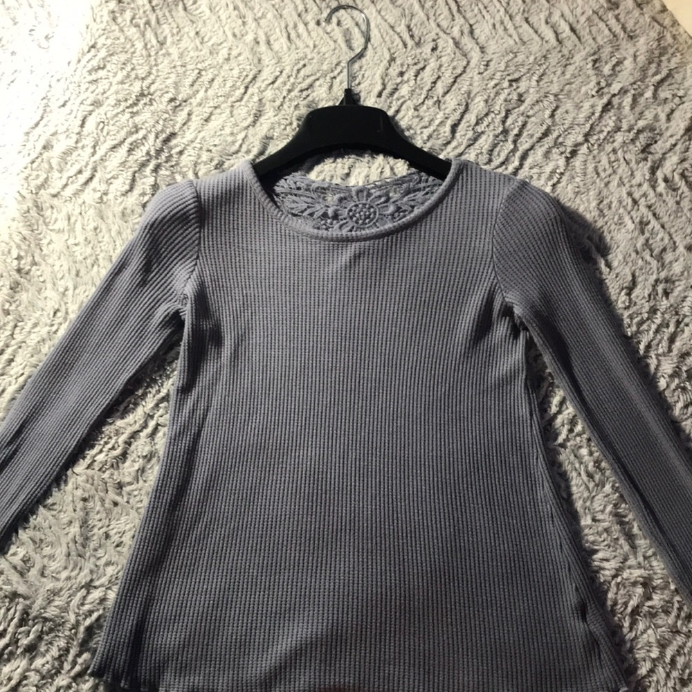 Cadet Blue Long Sleeve Shirt